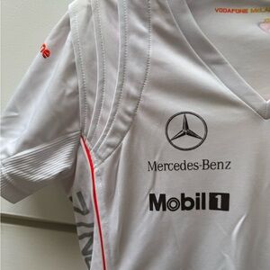 Vintage Lewis Hamilton Vodafone McLaren Mercedes Formula 1 Teeshirt in XS